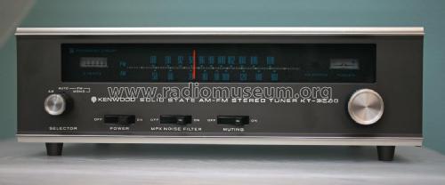 Solid State AM-FM Stereo Tuner KT-3500; Kenwood, Trio- (ID = 3111359) Radio