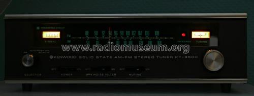 Solid State AM-FM Stereo Tuner KT-3500; Kenwood, Trio- (ID = 3111360) Radio