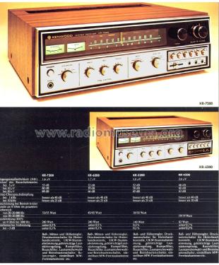 Stereo Receiver KR-6200; Kenwood, Trio- (ID = 2692354) Radio