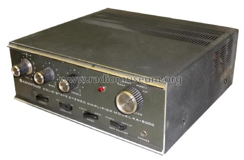 Solid State Stereo Amplifier KA-2000; Kenwood, Trio- (ID = 1839614) Ampl/Mixer