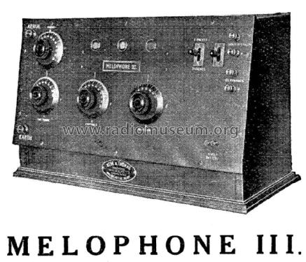 Melophone III ; Kerr & Thomas; (ID = 1077393) Radio