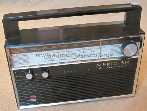 Meridian K11 6 Band 10 Transistor 6TR10-K11; Kiev Radio Works, (ID = 1440797) Radio