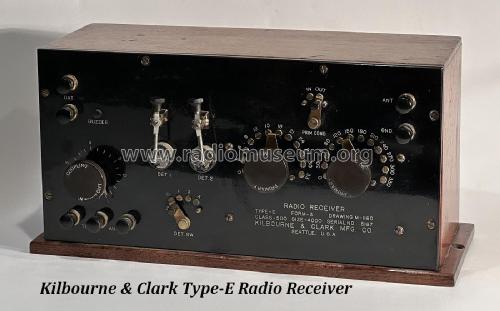 Dual Crystal Radio Receiver Type E Form 1; Kilbourne & Clark (ID = 2848506) Detektor