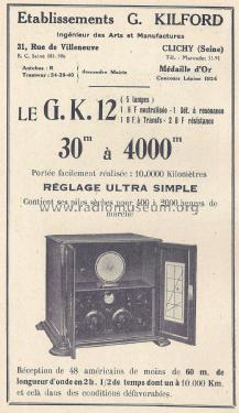 GK 12; Kilford; Clichy (ID = 2611037) Radio