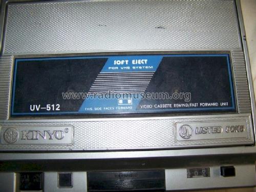 VHS Video Cassette Rewind/Fast Forward Unit OV-512; Kinyo Co. Ltd., (ID = 1353011) Misc