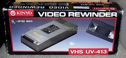 Video Rewinder VHS UV-413; Kinyo Co. Ltd., (ID = 1343612) Altri tipi