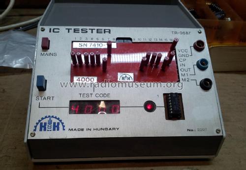 IC-Tester TR-9587; Kiskun Szövetkezet; (ID = 2650529) Equipment