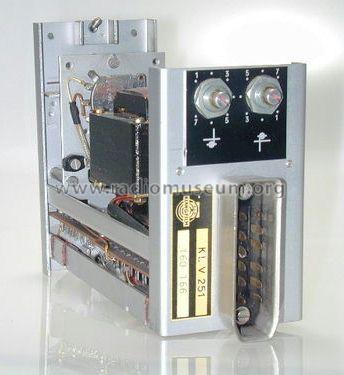 Kl V 251; Klangfilm GmbH (ID = 1181361) Ampl/Mixer