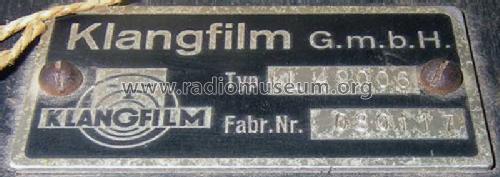 Lautsprecher KL42006; Klangfilm GmbH (ID = 1092886) Parleur