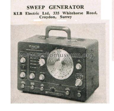 Sweep Generator G32; PACO Electronics Co. (ID = 2880081) Equipment