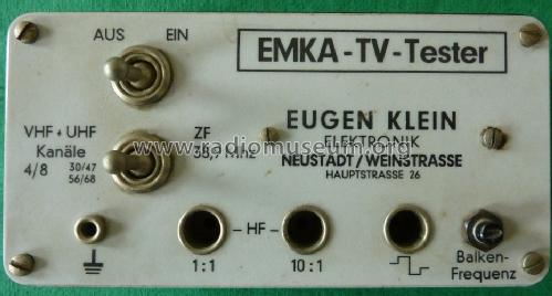 TV-Tester EMKA; Klein,Eugen, (ID = 1525594) Equipment