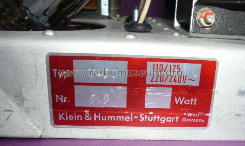 Endverstärker V-30; Klein & Hummel; (ID = 415764) Ampl/Mixer