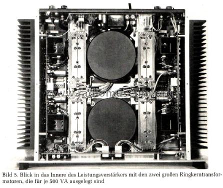 HiFi Stereo-Endverstärker SA 600; Klein & Hummel; (ID = 2952908) Verst/Mix