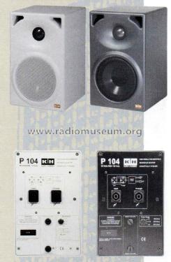 Nahfeldmonitor / Beschallungs-Lautsprecher P 104; Klein & Hummel; (ID = 1726989) Speaker-P