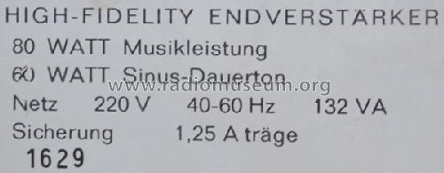 Telewatt Mono-Endverstärker A 60; Klein & Hummel; (ID = 615453) Ampl/Mixer