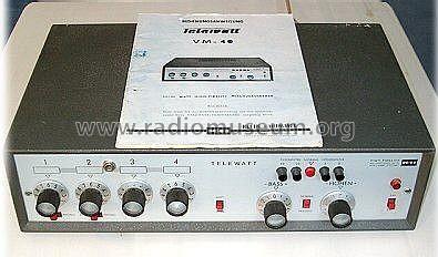 Telewatt VM40; Klein & Hummel; (ID = 88090) Ampl/Mixer