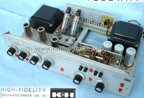 Telewatt VM40; Klein & Hummel; (ID = 198479) Ampl/Mixer