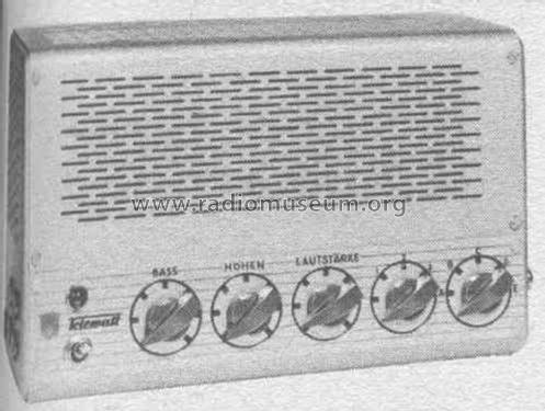 Telewatt V-120 Hi-Fi; Klein & Hummel; (ID = 385443) Ampl/Mixer