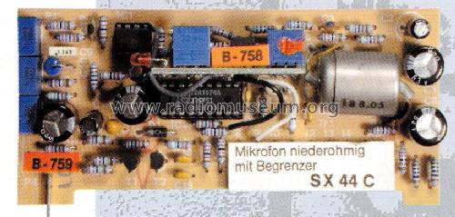 Vorverstärker-Einsteckprints SX-Serie SX 44 C; Klein & Hummel; (ID = 1724647) Ampl/Mixer