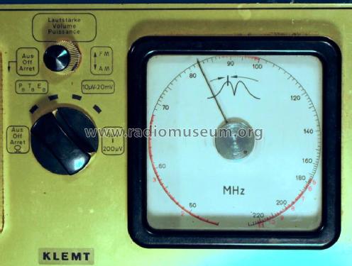Antennentestgerät AT200M; Klemt, Arthur; (ID = 657541) Equipment