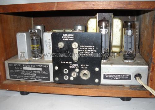 FM Receiver Model Eight ; KLH R&D Co.; (ID = 1208446) Radio