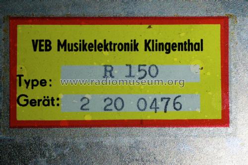 Regent 150; Klingenthaler (ID = 1923100) Ampl/Mixer