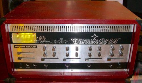 Vermona Regent 1000H; Klingenthaler (ID = 1996448) Ampl/Mixer