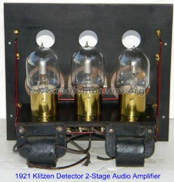 Detector-Two Step Amplifier ; Klitzen Radio (ID = 893955) mod-pre26