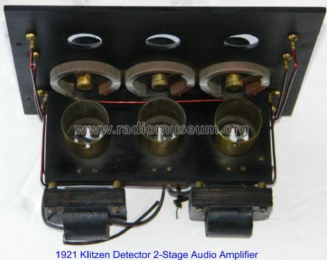 Detector-Two Step Amplifier ; Klitzen Radio (ID = 893959) mod-pre26
