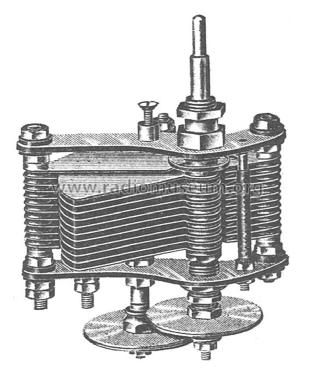 Einfach-Drehkondensator AMF M; Klütz & Schnetzke KS (ID = 1542519) Bauteil