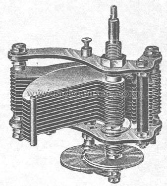 Einfach-Drehkondensator FAF; Klütz & Schnetzke KS (ID = 1542451) Radio part