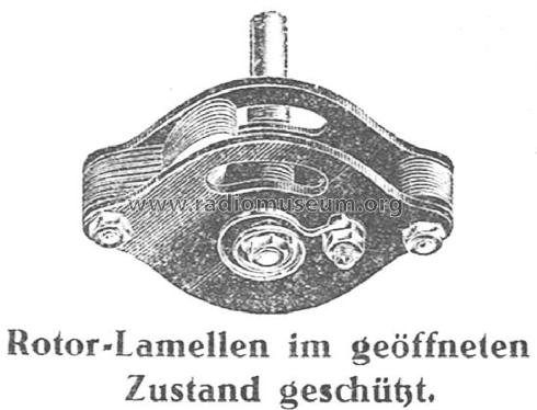 Einfach-Drehkondensator Z; Klütz & Schnetzke KS (ID = 1542476) Radio part