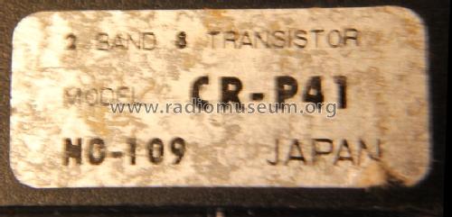 Solid State 2 Band 8 Transistor CR-P41 ; Coney Onkyo Co. Ltd. (ID = 1246176) Radio