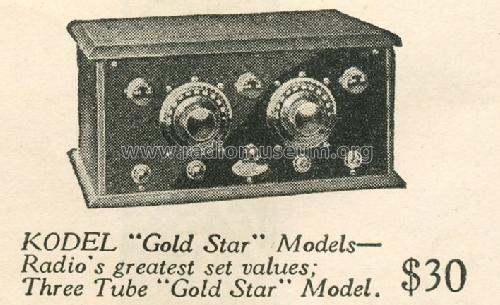 GoldStar ; Kodel Radio Corp. (ID = 735636) Radio
