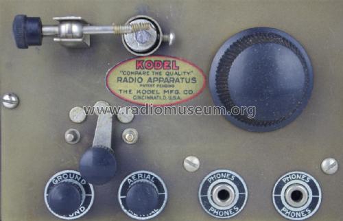 S1 Crystal Receiver; Kodel Radio Corp. (ID = 1868839) Detektor
