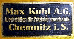 Funkeninduktor ; Kohl AG, Max, Werkst (ID = 1055720) Equipment