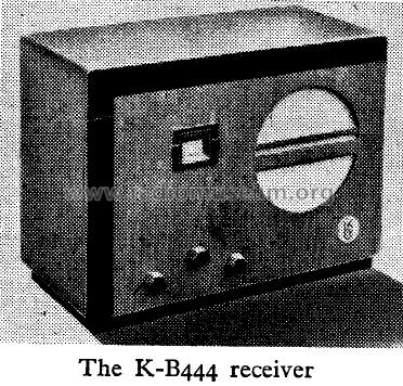 KB 444A; Kolster Brandes Ltd. (ID = 1474099) Radio
