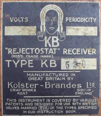 KB 530; Kolster Brandes Ltd. (ID = 1501218) Radio