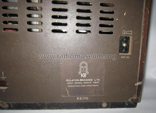 KB 730; Kolster Brandes Ltd. (ID = 759940) Radio