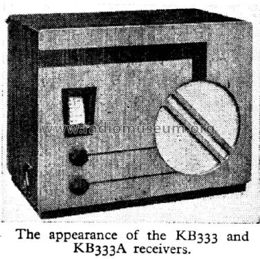 KB 333; Kolster Brandes Ltd. (ID = 1568369) Radio