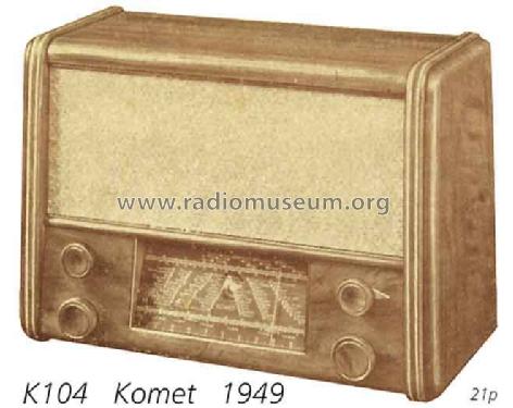 104; Komet Radio AG; Mitl (ID = 1873) Radio