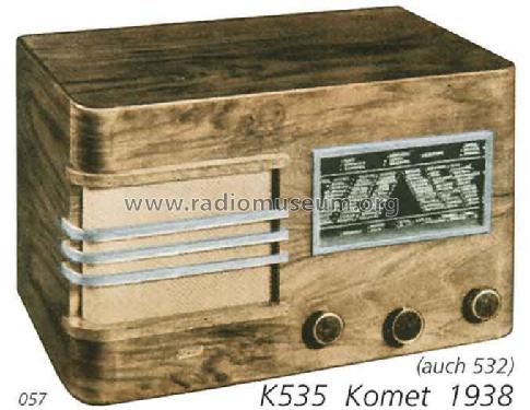 535; Komet Radio AG; Mitl (ID = 1858) Radio