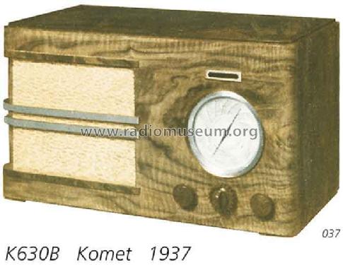 630B; Komet Radio AG; Mitl (ID = 1856) Radio