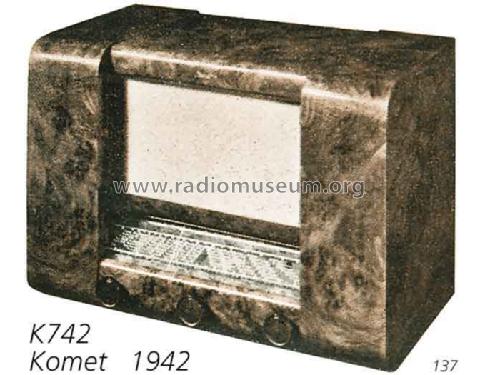 742; Komet Radio AG; Mitl (ID = 1866) Radio