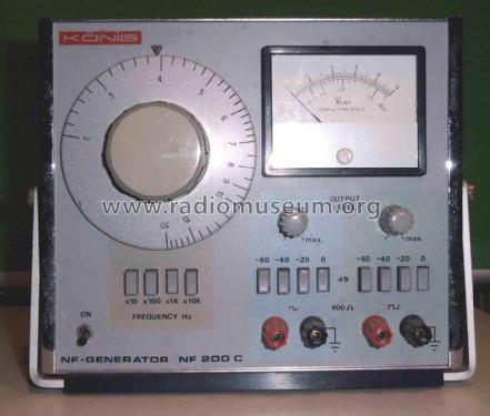 NF-Generator NF-200C; König Electronic (ID = 1442453) Ausrüstung