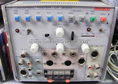 NF-Universal Tester UT200C ; König Electronic (ID = 946254) Equipment