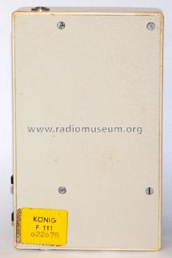 Pocket Generator F-111; König Electronic (ID = 2312086) Equipment