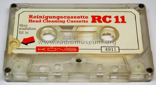 Reinigungs-Cassette RC 11; König Electronic (ID = 1613507) Equipment