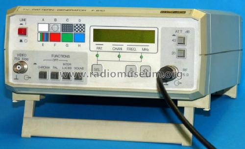 TV-Pattern Generator F-610 ; König Electronic (ID = 766698) Equipment