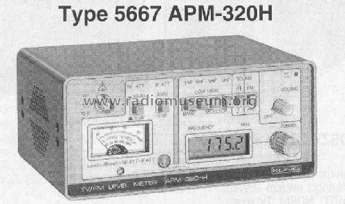 TV & FM Level Meter APM 320-H ; König Electronic (ID = 544619) Equipment